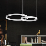 Der Log-Ring-Pendelleuchte ist ideal für Restaurants geeignet