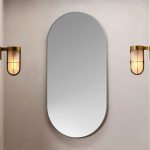 Stilvolle Beleuchtung mit Retro-Milchglas-Wandlampe