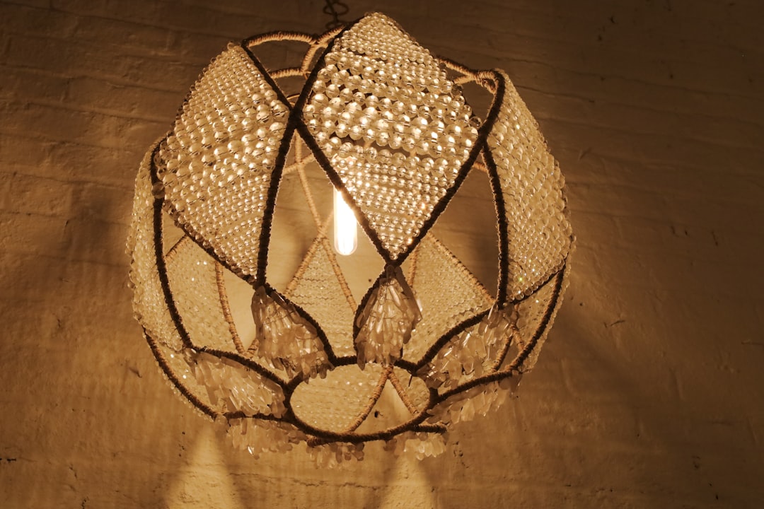 Photo crystal wall lamp